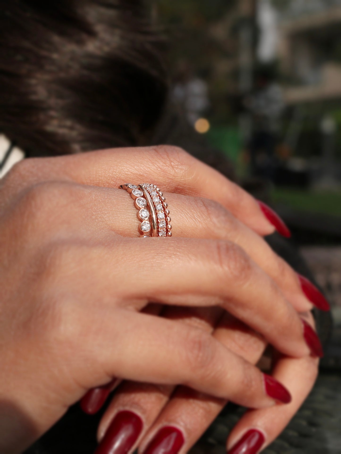 Thalassa Lab Diamond Ring - Fiona Diamonds - Fiona Diamonds