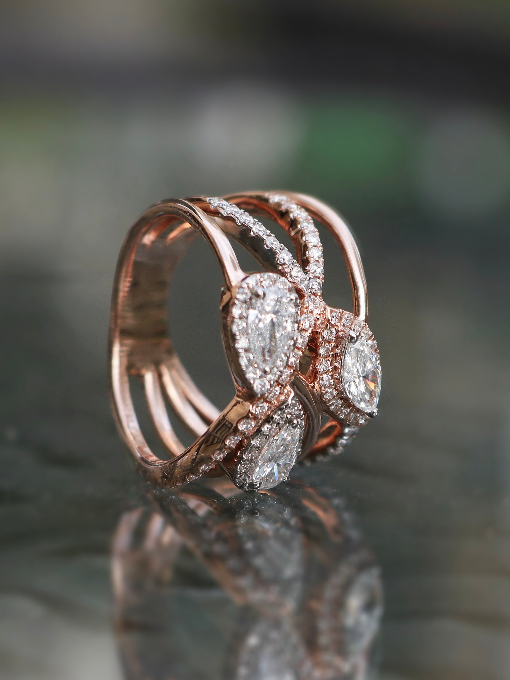 Eshita Lab Diamond Ring - Fiona Diamonds - Fiona Diamonds