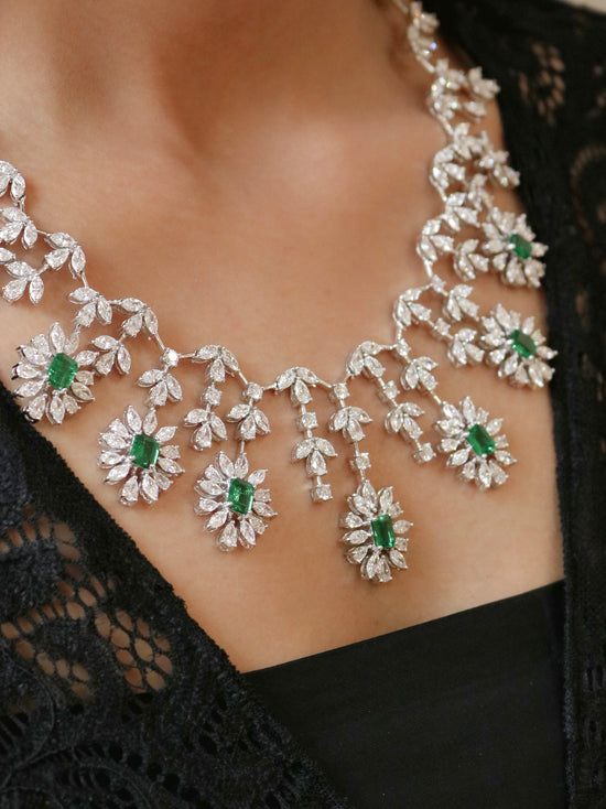 SwiftShade Lab Diamond Necklace - Fiona Diamonds - Fiona Diamonds
