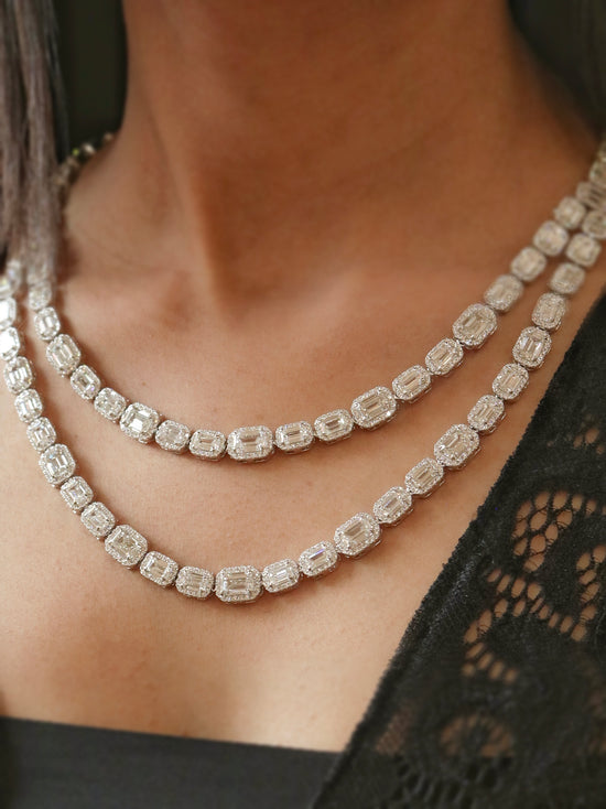 EcoStride Lab Diamond Necklace - Fiona Diamonds - Fiona Diamonds