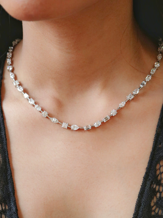 TrailTrek Lab Diamond Necklace - Fiona Diamonds - Fiona Diamonds