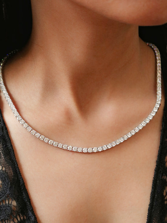 ZenNest Lab Diamond Necklace - Fiona Diamonds - Fiona Diamonds