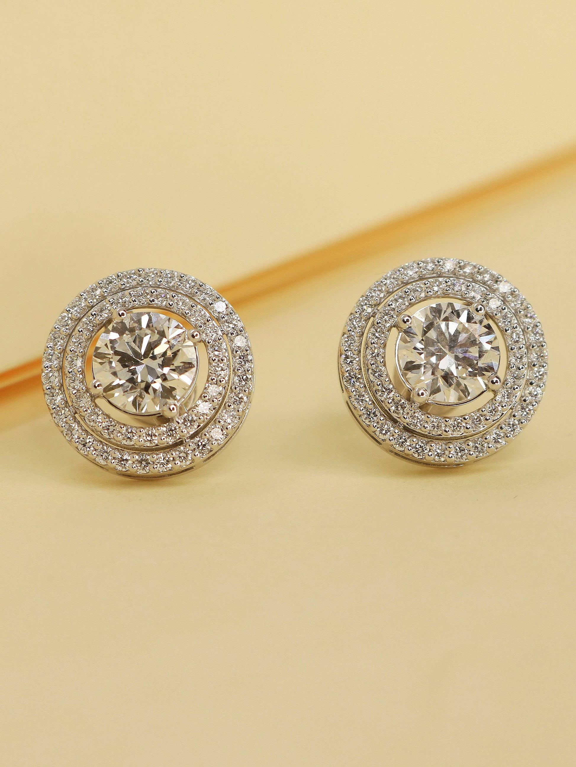 Zuma Lab Grown Diamond Earrings - Unique & Elegant - Fiona Diamonds - Fiona Diamonds