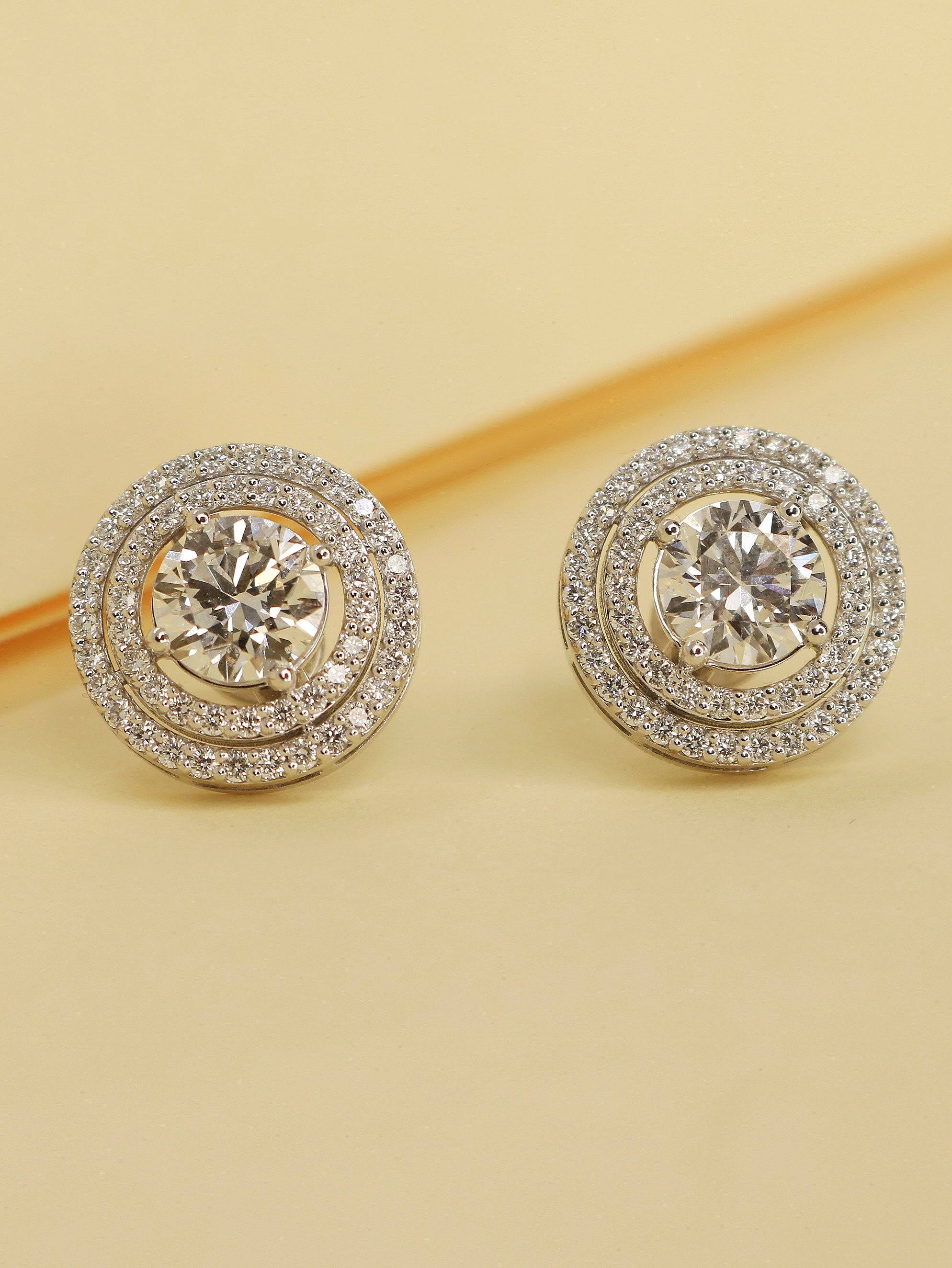 Zuma Lab Grown Diamond Earrings - Unique & Elegant - Fiona Diamonds - Fiona Diamonds