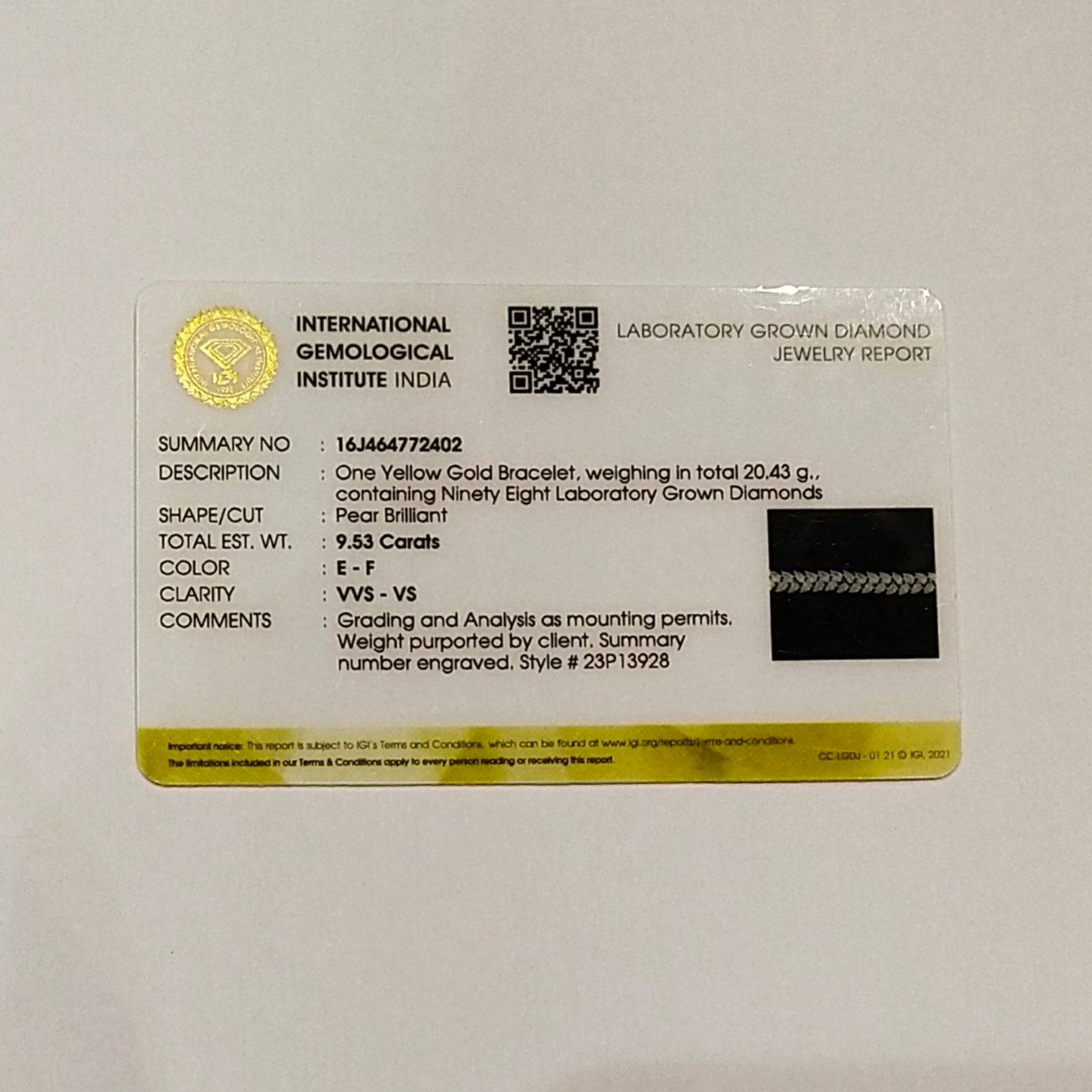 Majesty 10 Pointer Lab Diamond Bracelet - Elegant & Refined - Fiona Diamonds - Fiona Diamonds