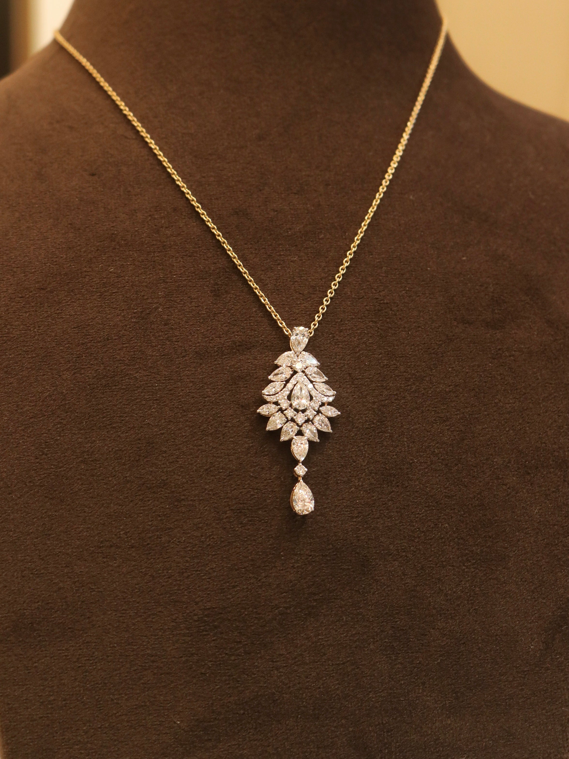 Tamrynn Lab Diamond Pendant - Sophisticated Elegance - Fiona Diamonds - Fiona Diamonds