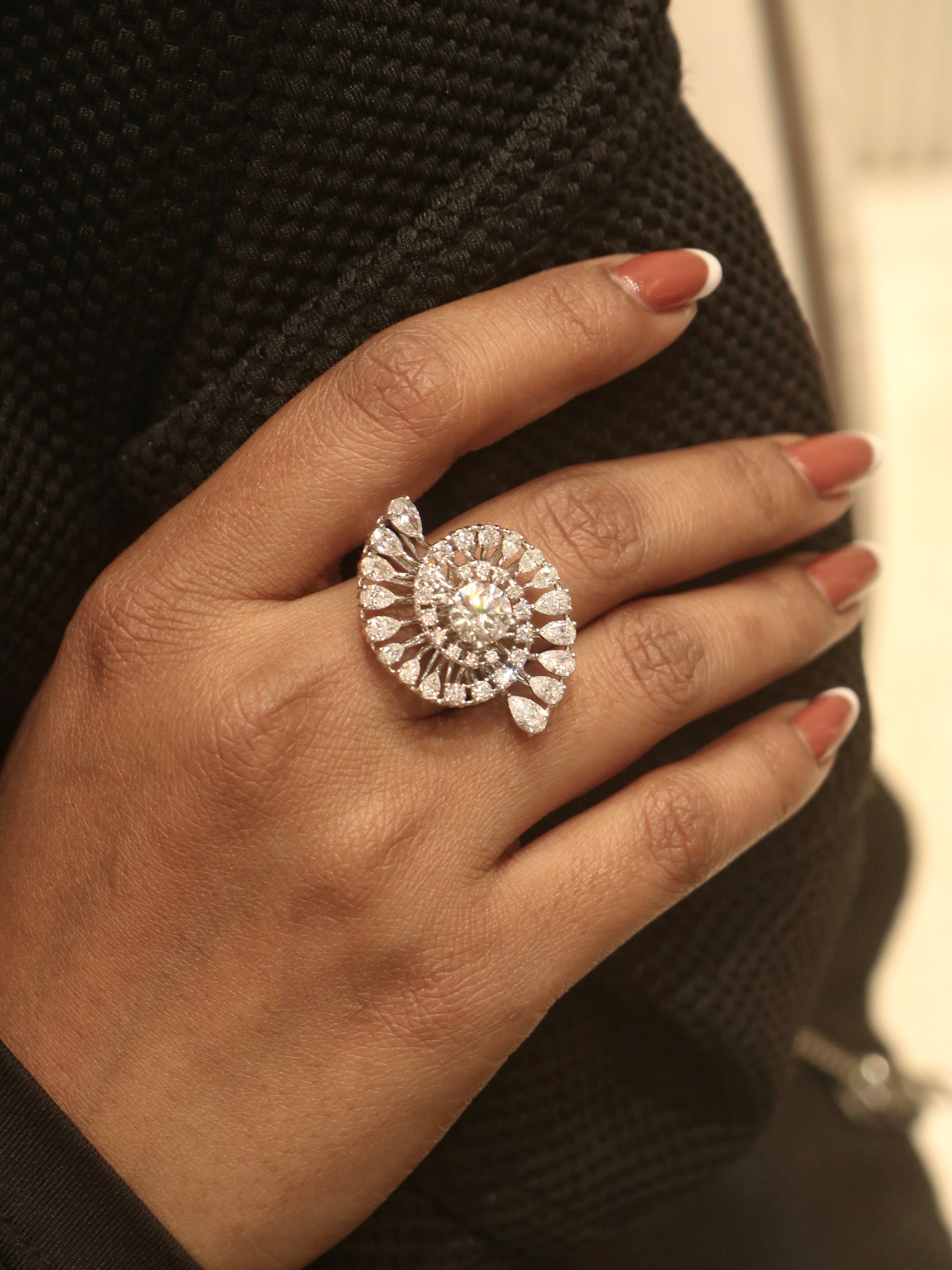 Kylarra Lab Diamond Ring - Graceful Simplicity - Fiona Diamonds - Fiona Diamonds