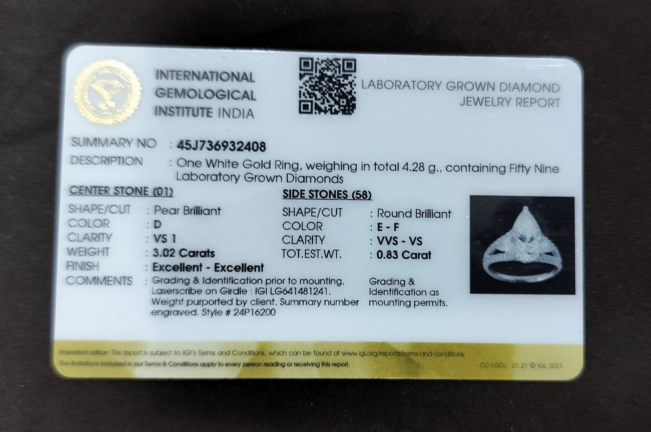 Dione 3ct Lab Grown Diamond Ring – Timeless & Sustainable - Fiona Diamonds - Fiona Diamonds