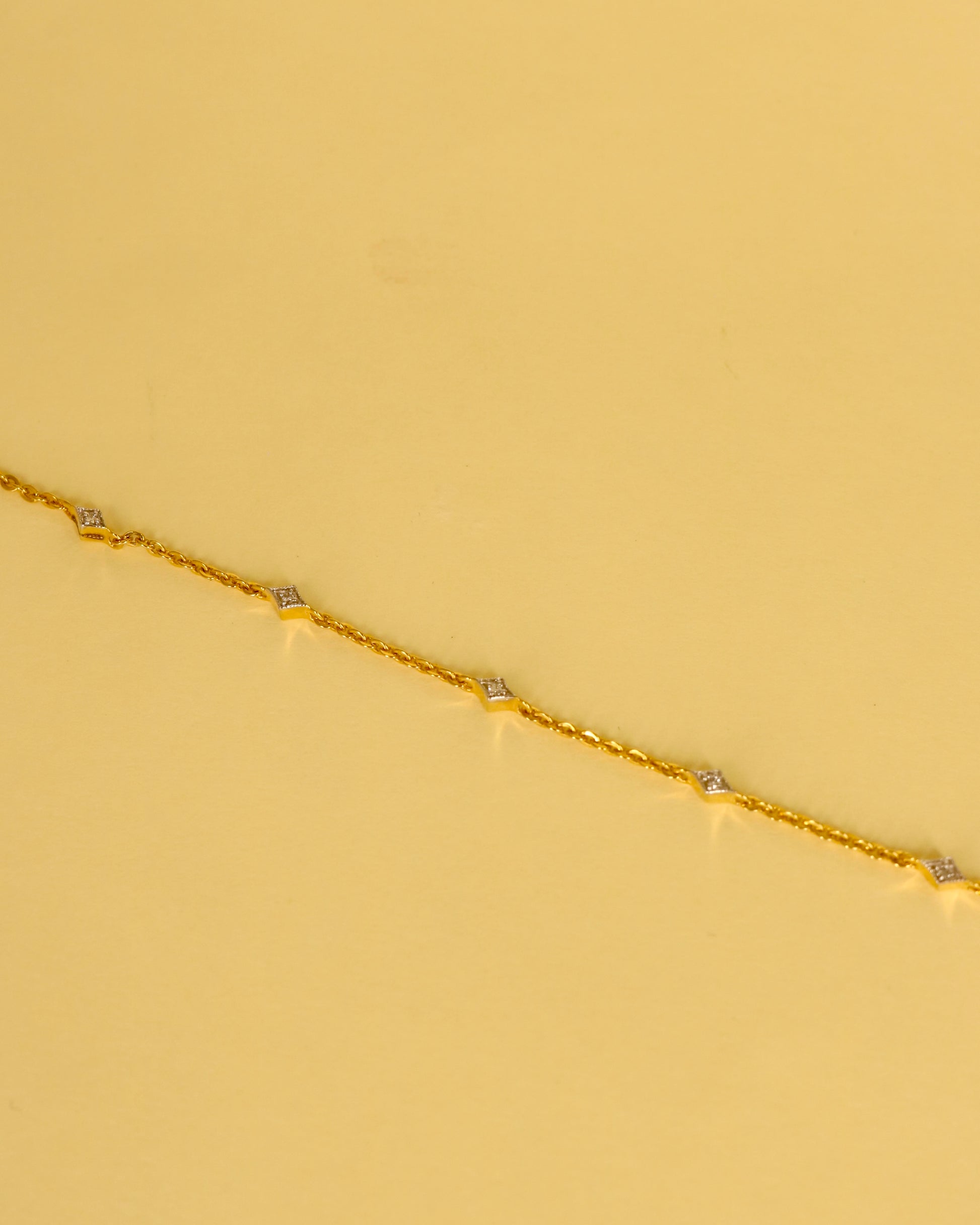 Elvysha Lab Diamond Bracelet - Timeless Grace - Fiona Diamonds - Fiona Diamonds
