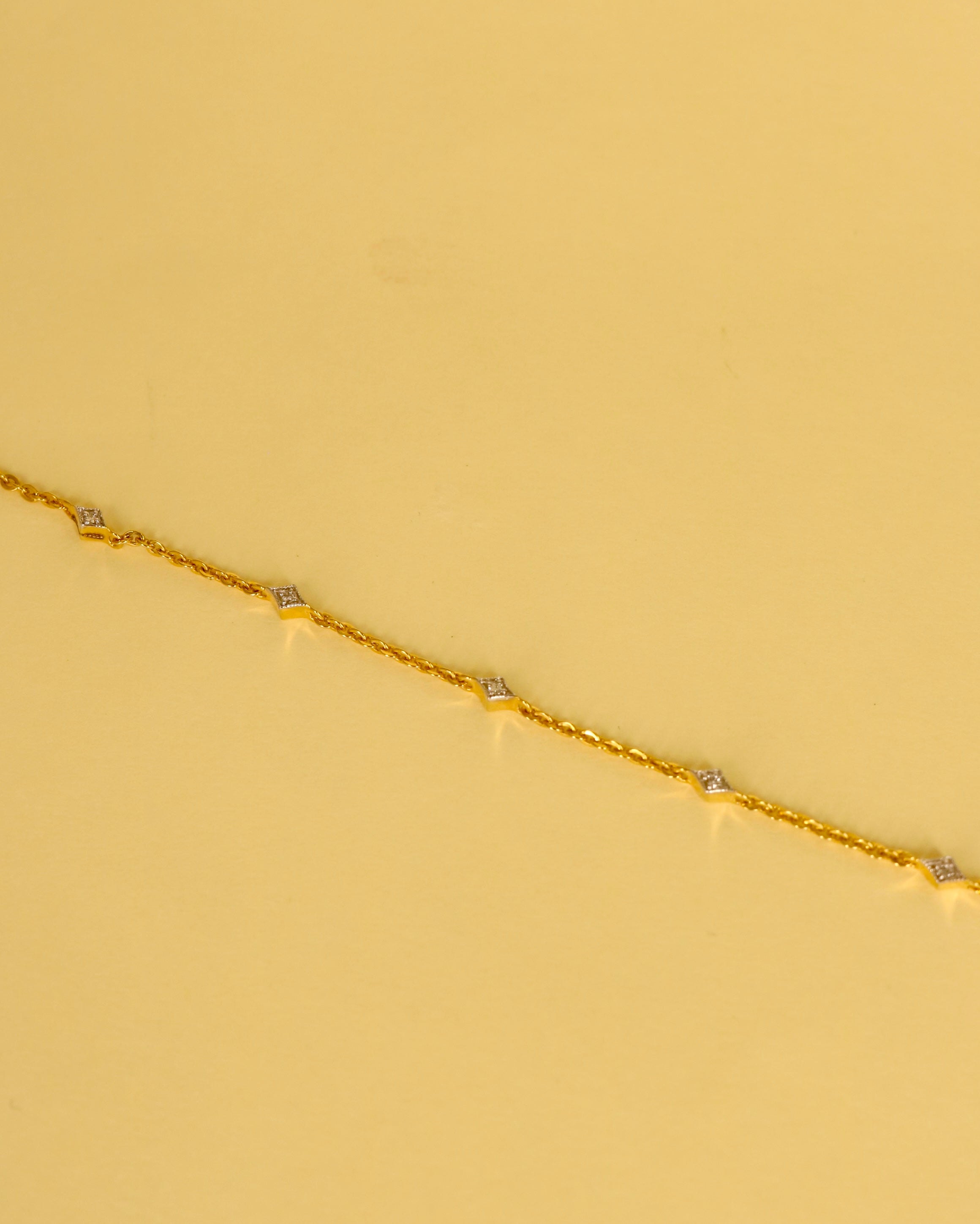 Elvysha Lab Diamond Bracelet - Timeless Grace - Fiona Diamonds - Fiona Diamonds