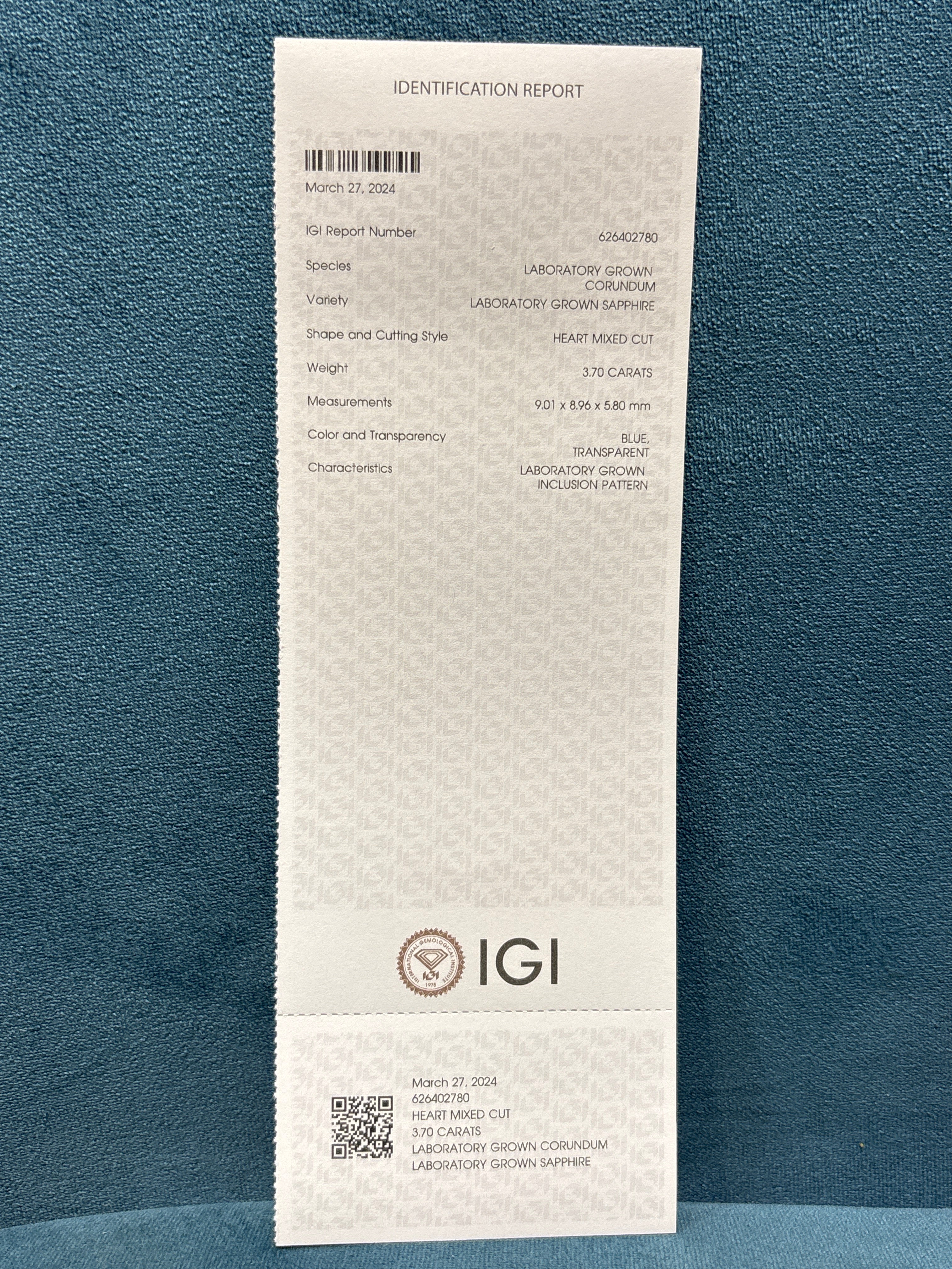 Quorynna Lab Diamond Pendant - Modern Grace - Fiona Diamonds - Fiona Diamonds