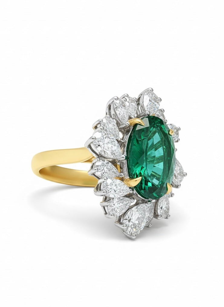 Zyvrel Band Lab Diamond Ring - Fiona Diamonds - Fiona Diamonds