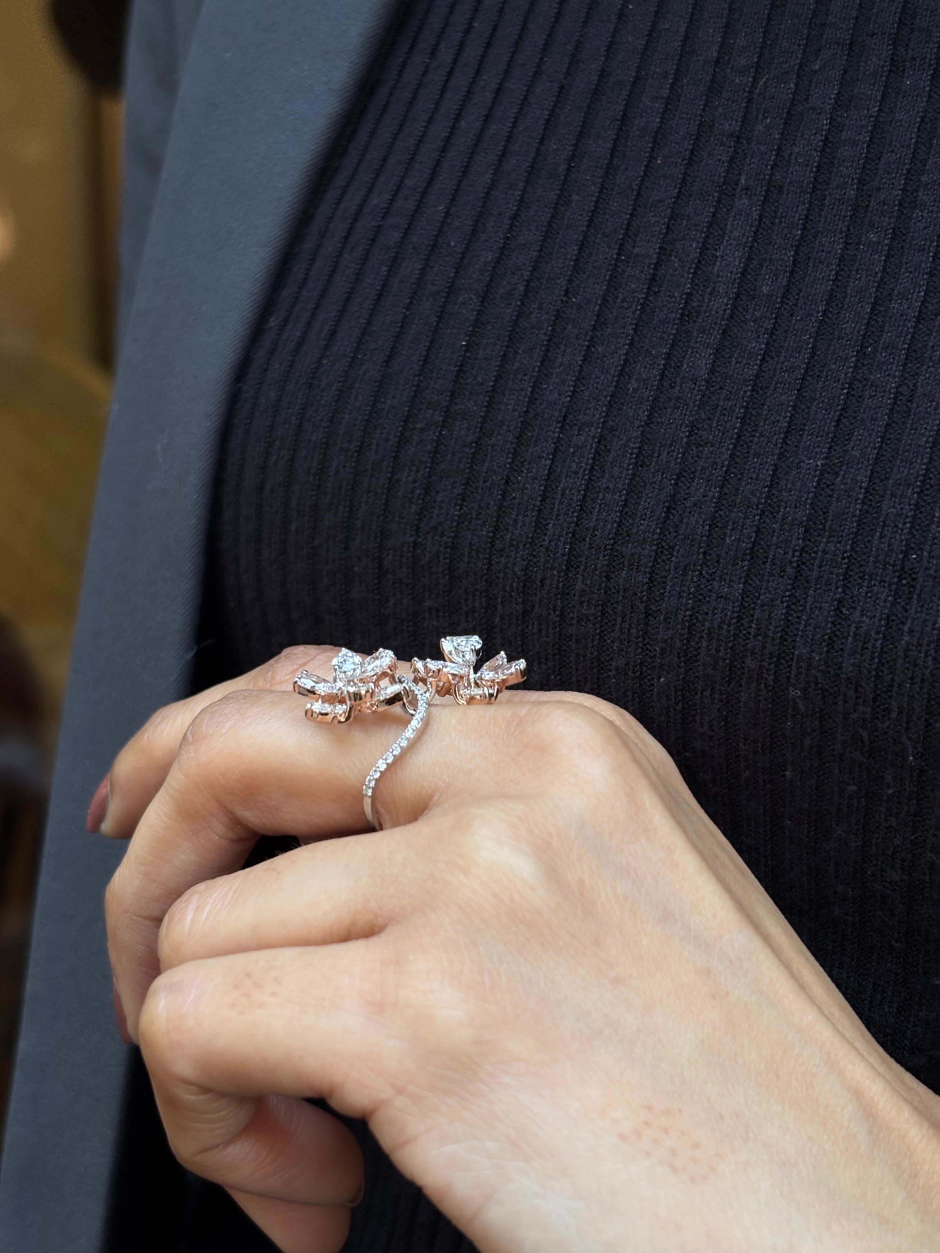 Jorielle Lab Diamond Ring - Sleek Sophistication - Fiona Diamonds - Fiona Diamonds