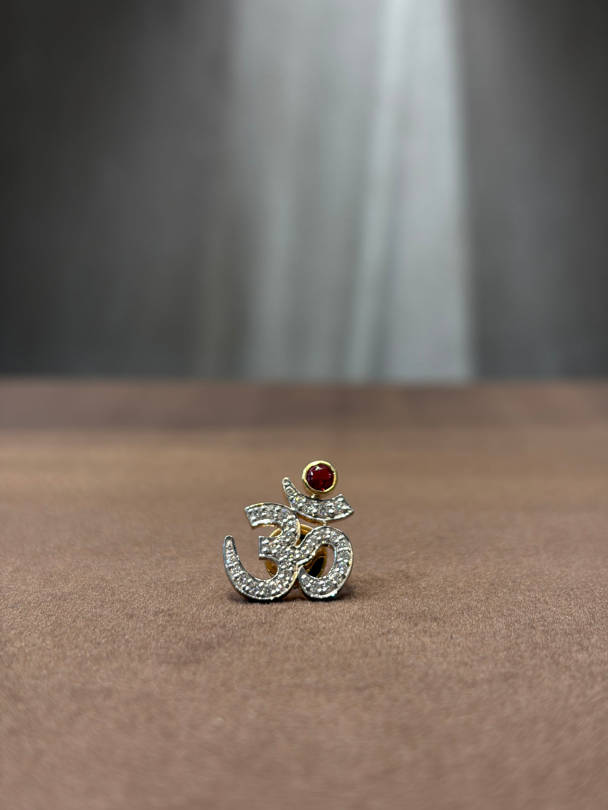 Divya Om Lab Diamond Stud Earring