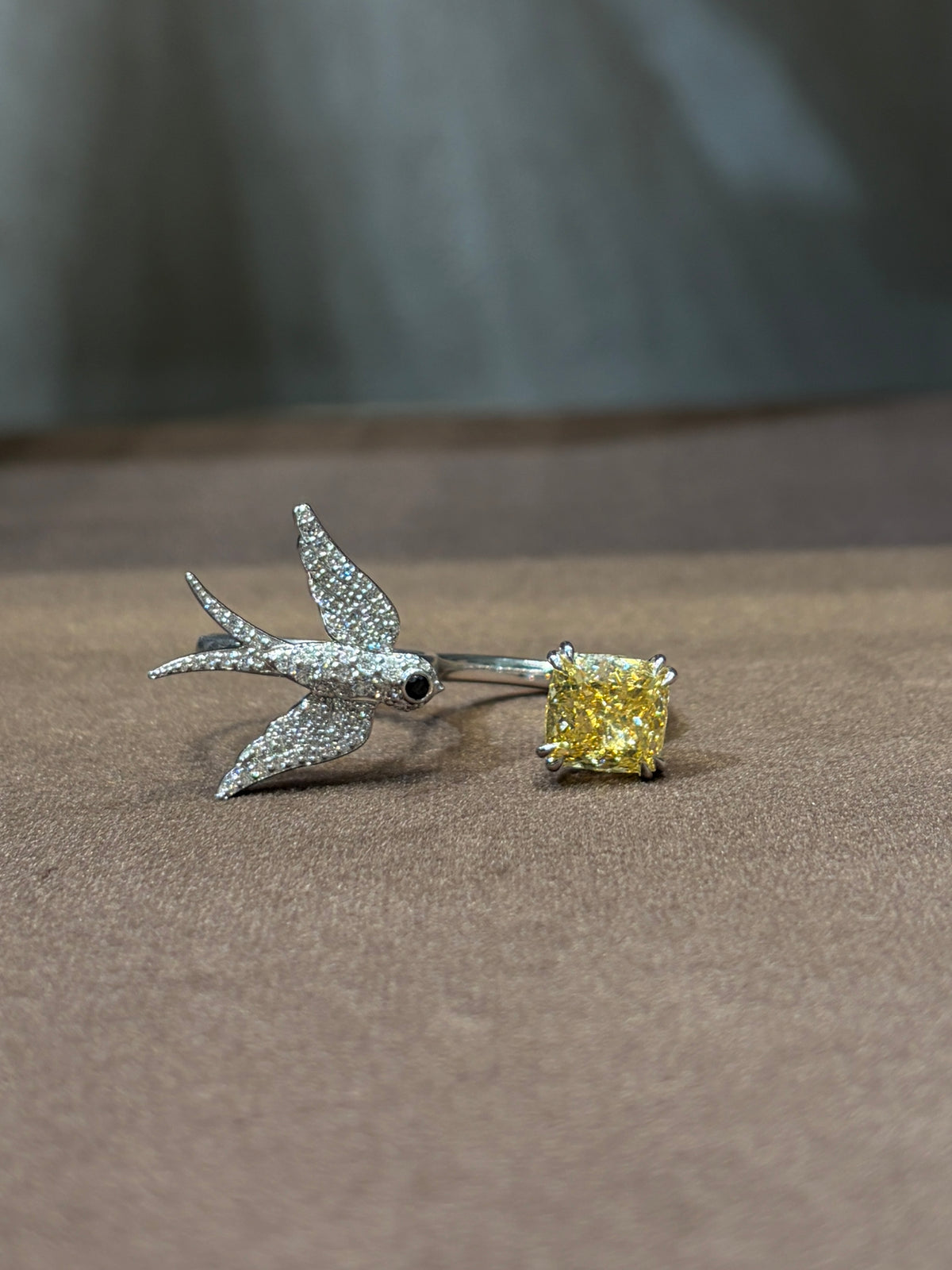 Aurelia Swallow Lab Diamond Ring