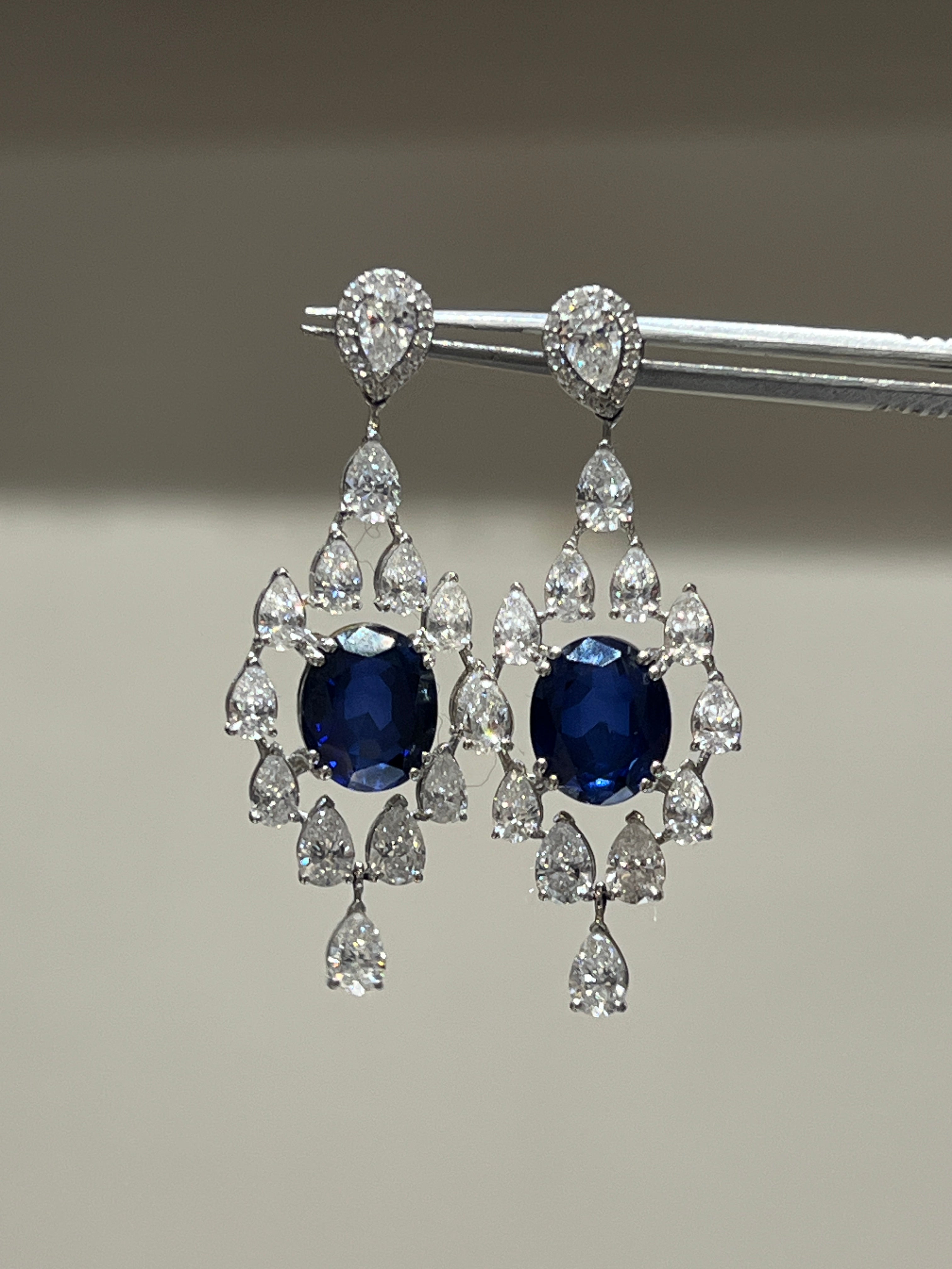 Gryvanna Lab Diamond Earring - Elegant Sparkle - Fiona Diamonds - Fiona Diamonds
