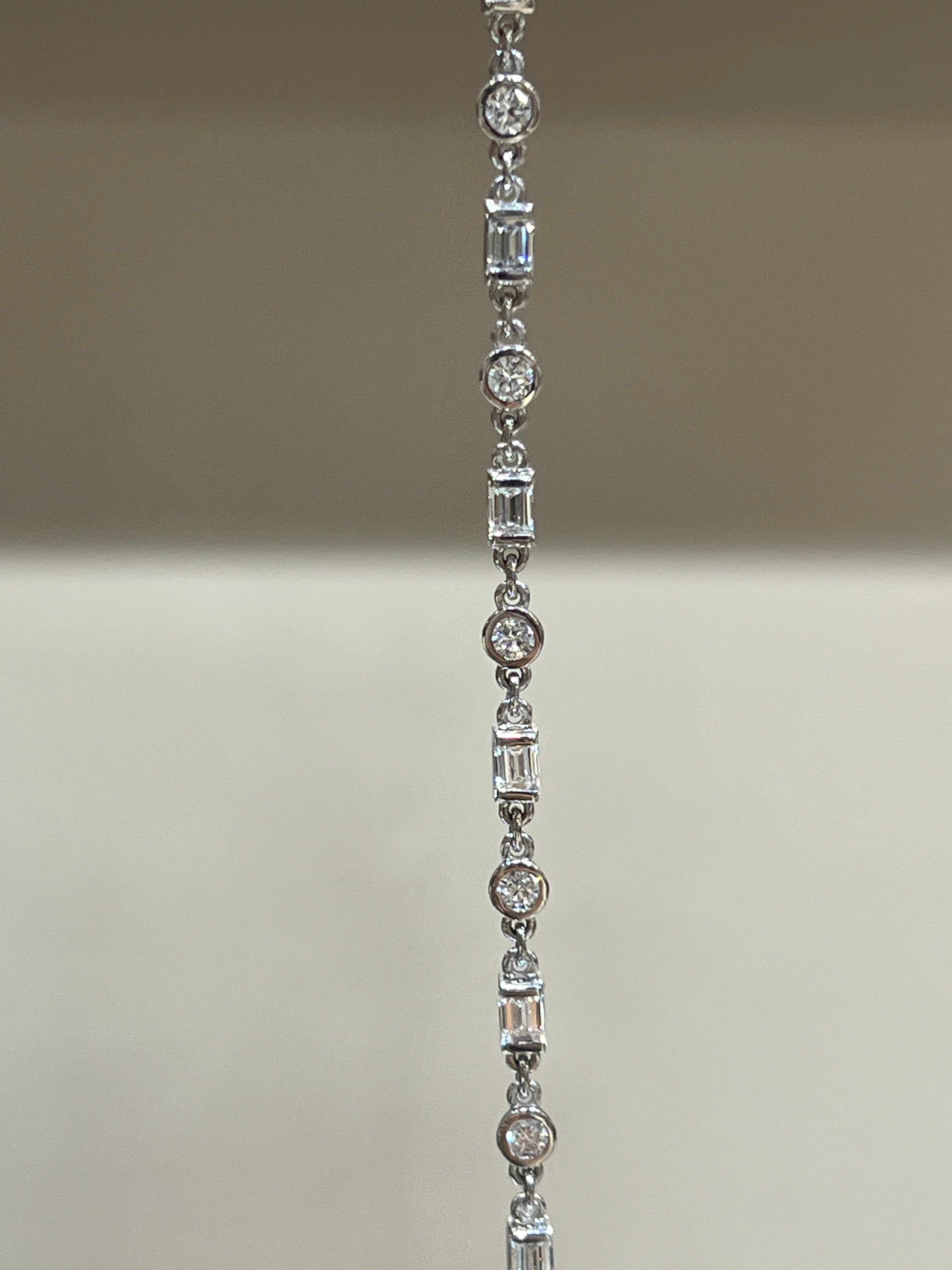 Fayrisse Lab Diamond Bracelet - Radiant Sophistication - Fiona Diamonds - Fiona Diamonds