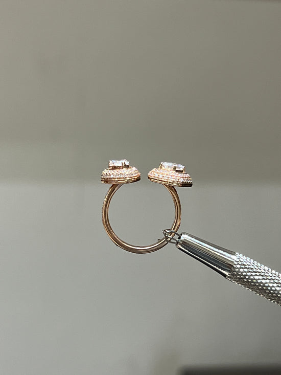 Vynesse Lab Diamond Ring - Sophisticated Grace - Fiona Diamonds - Fiona Diamonds