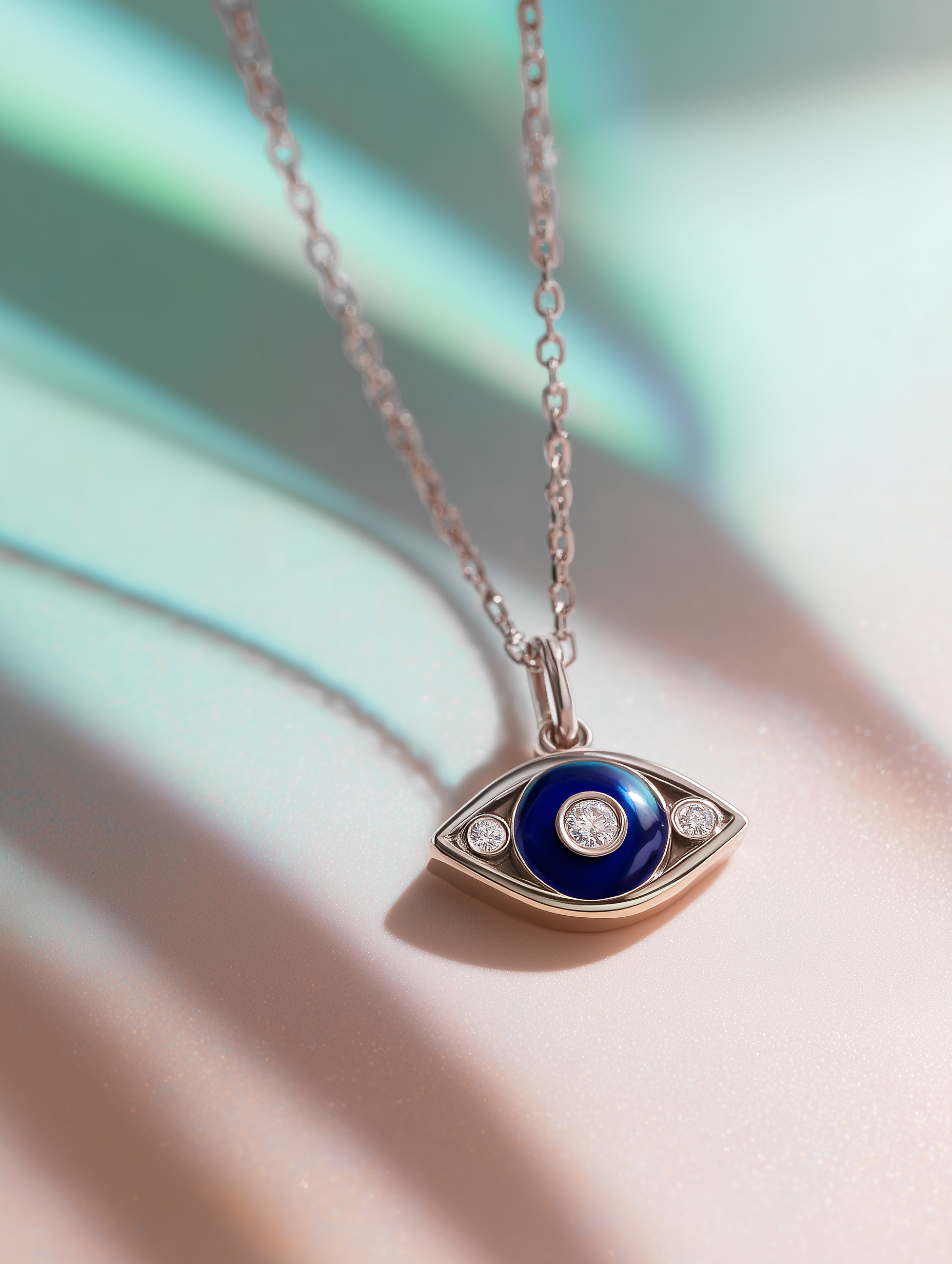 Eternal Watch Lab Diamond Evil Eye Pendant - Fiona Diamonds - Fiona Diamonds