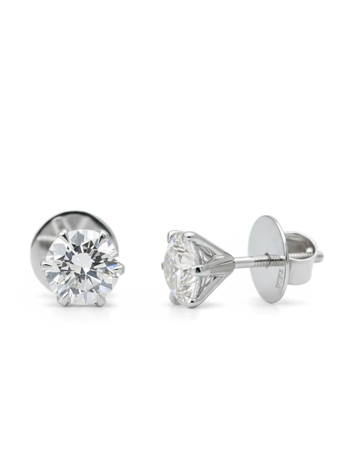 Kilo 1.26ct Lab Grown Diamond Earrings - Classic & Elegant - Fiona Diamonds - Fiona Diamonds