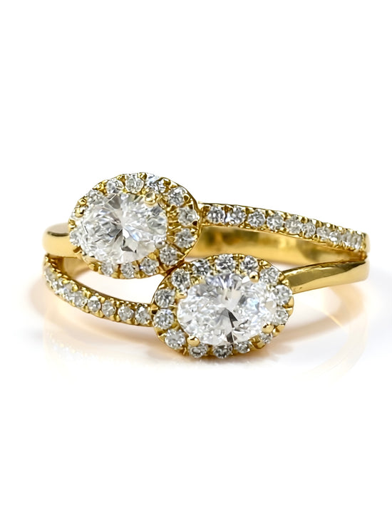 Aurora Horizon Lab Diamond Ring - Fiona Diamonds - Fiona Diamonds