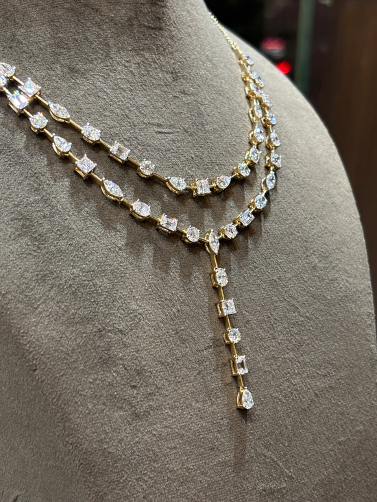 Tyra Bloom Lab Diamond Necklace - Fiona Diamonds - Fiona Diamonds