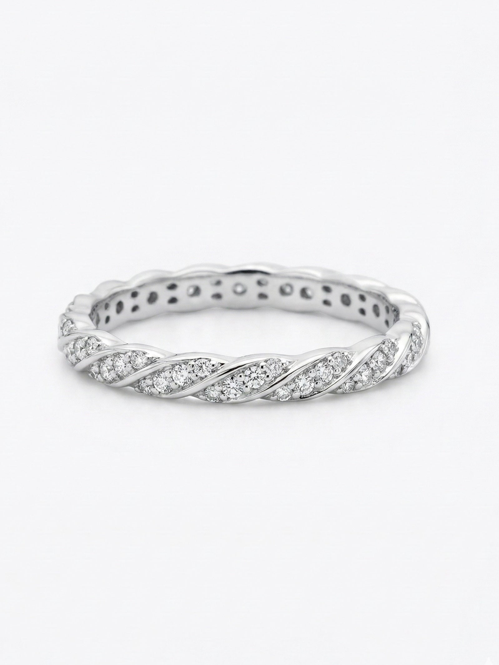 Tranquility Lab Grown Diamond Ring - Peaceful Elegance - Fiona Diamonds - Fiona Diamonds