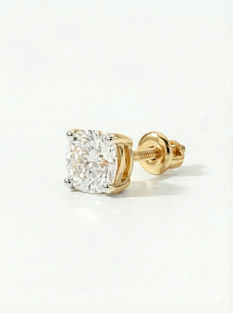 Atlas 1ct Lab Grown Diamond Men's Stud Bold & Sustainable Beauty