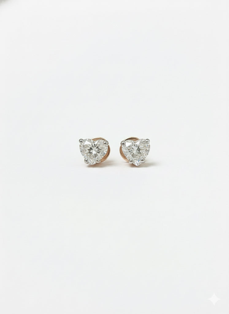 Jorivella 77 Pointer Lab Diamond Earring - Graceful Beauty