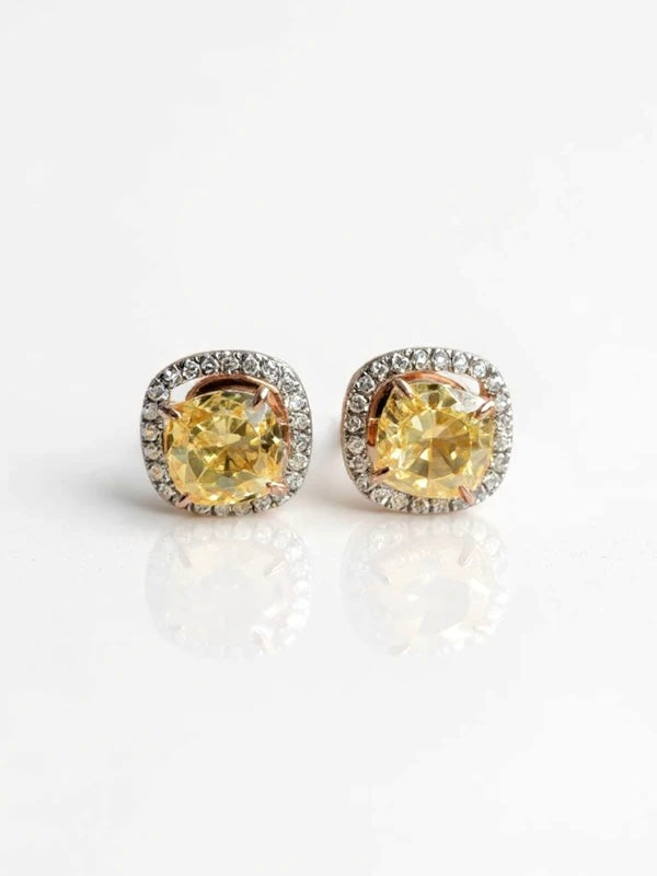 3.6ct Round Imogen Lab Diamond Earring - Timeless Sophistication - Fiona Diamonds - Fiona Diamonds