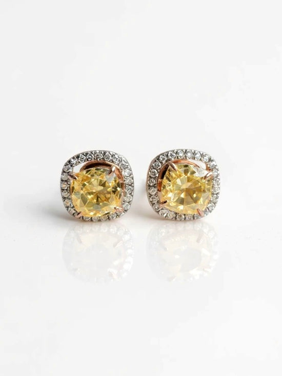 3.6ct Round Imogen Lab Diamond Earring - Timeless Sophistication - Fiona Diamonds - Fiona Diamonds