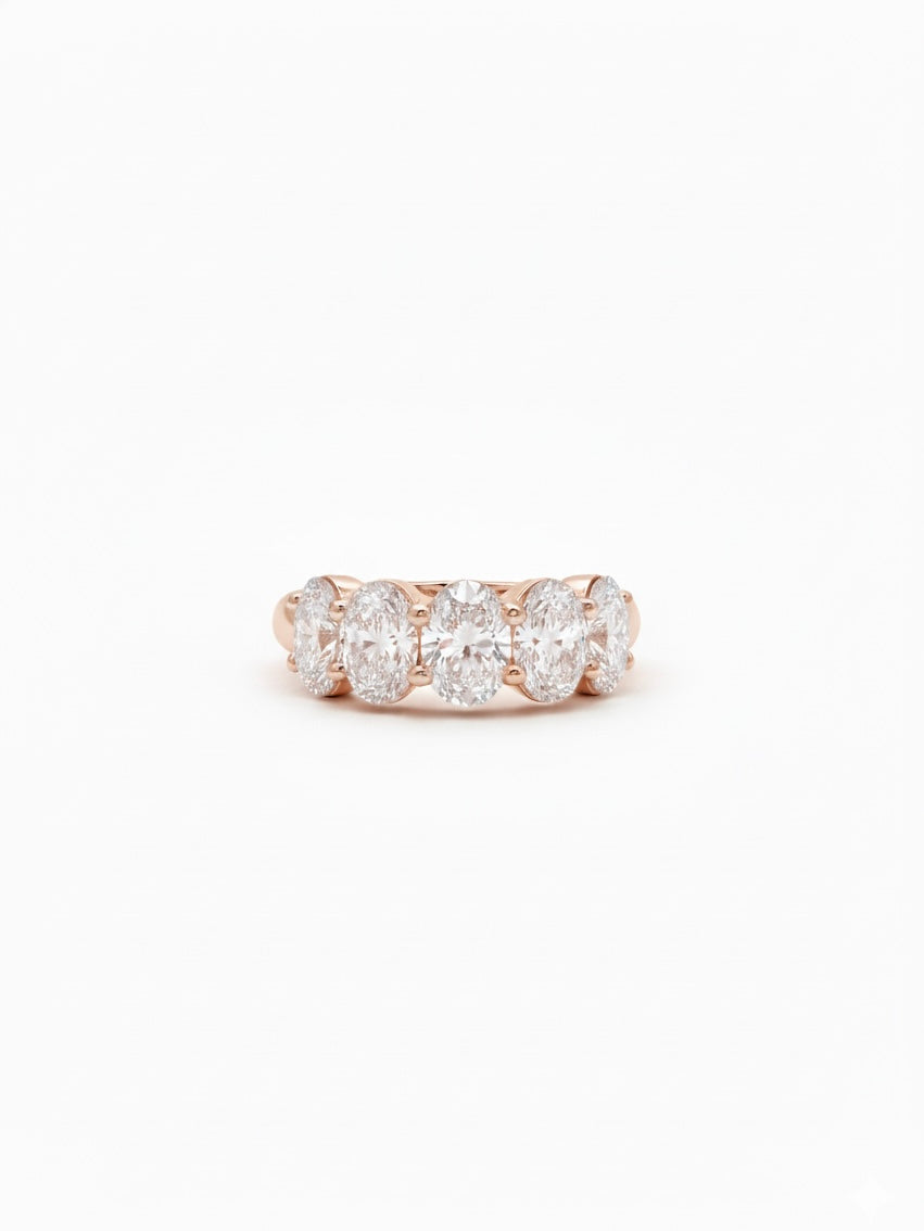 Xyrexia Band Lab Diamond Ring - Fiona Diamonds - Fiona Diamonds