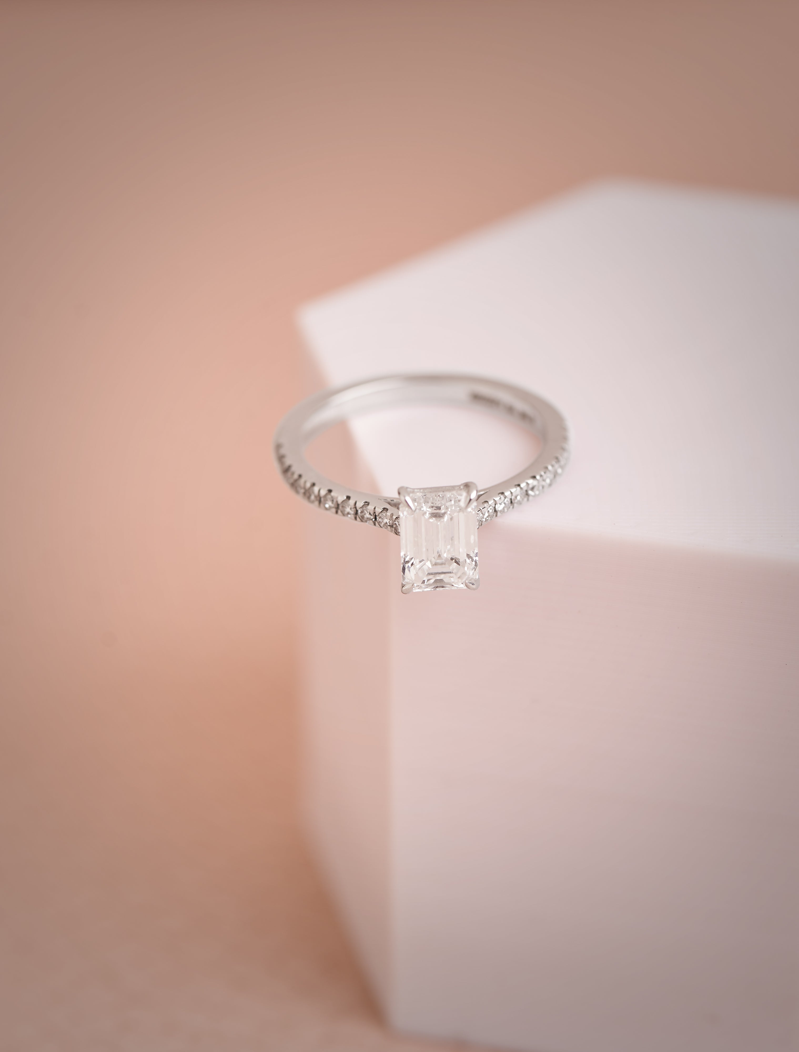 Delilah 1ct Lab Diamond Ring - Classic Elegance - Fiona Diamonds - Fiona Diamonds