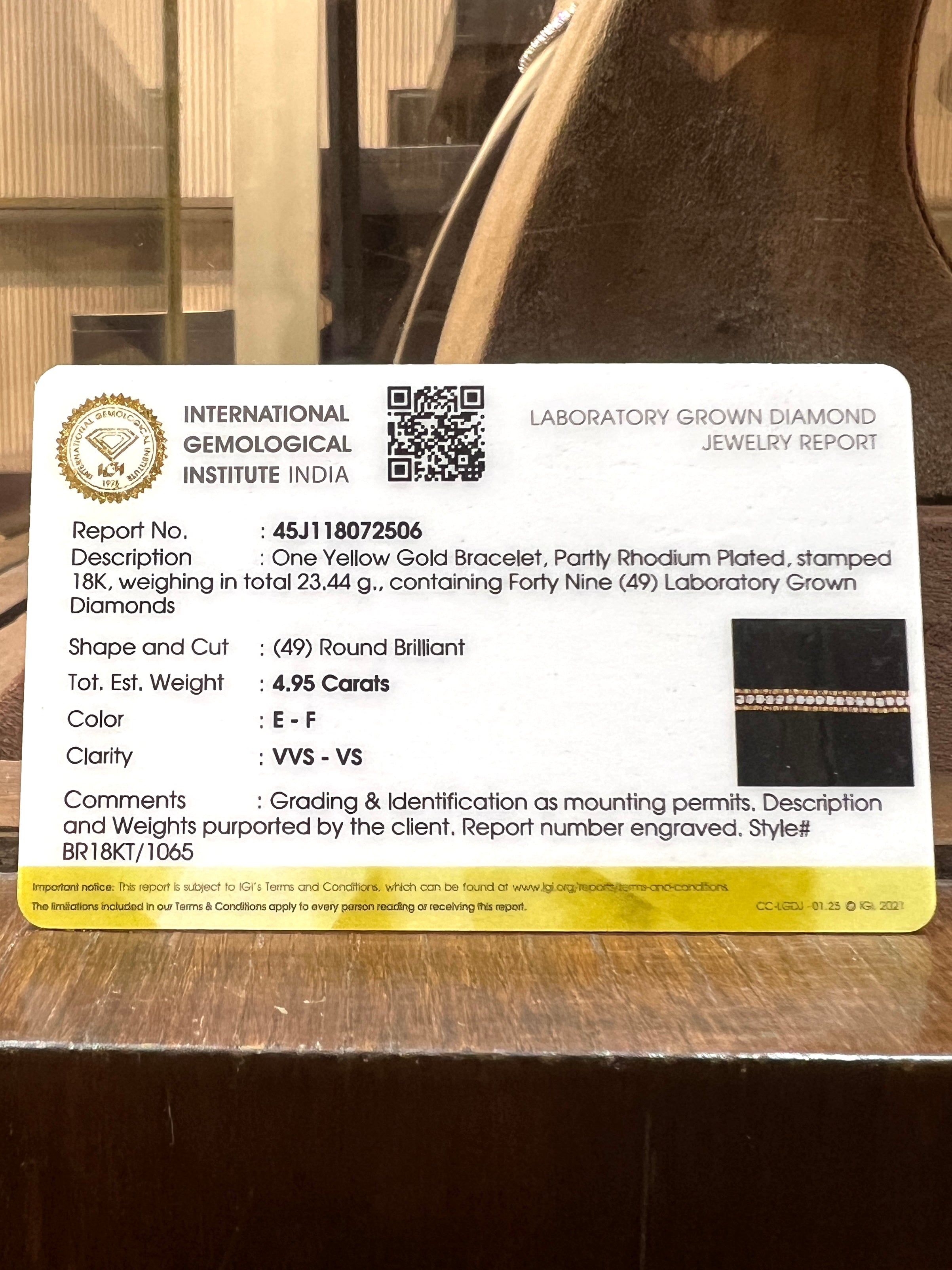 Aurora Grace Lab Diamond Bracelet