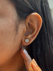 Aelistra 1ct Lab Diamond Earring – Radiant & Classic - Fiona Diamonds - Fiona Diamonds