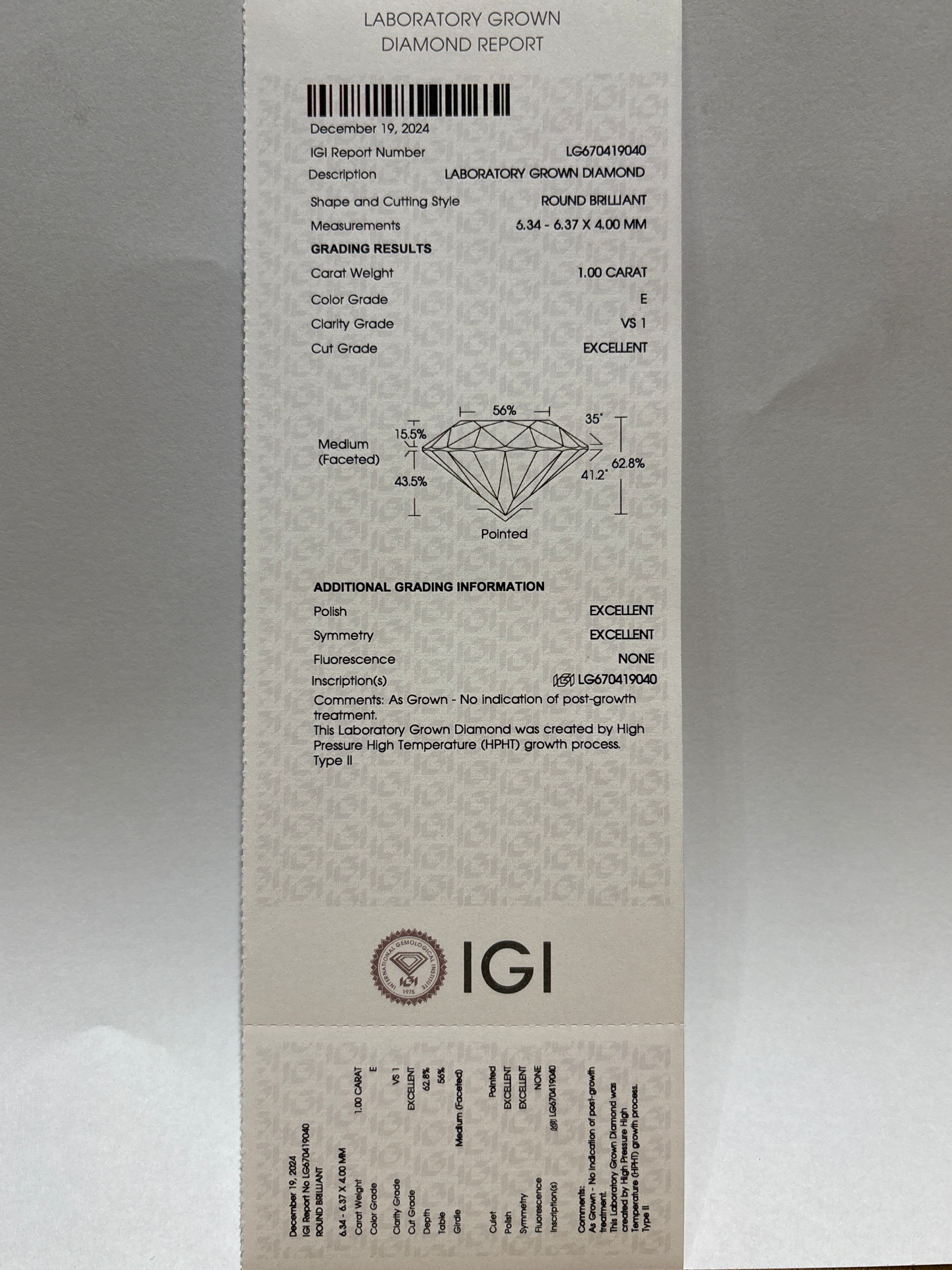 Aelistra 1ct Lab Diamond Earring – Radiant & Classic - Fiona Diamonds - Fiona Diamonds