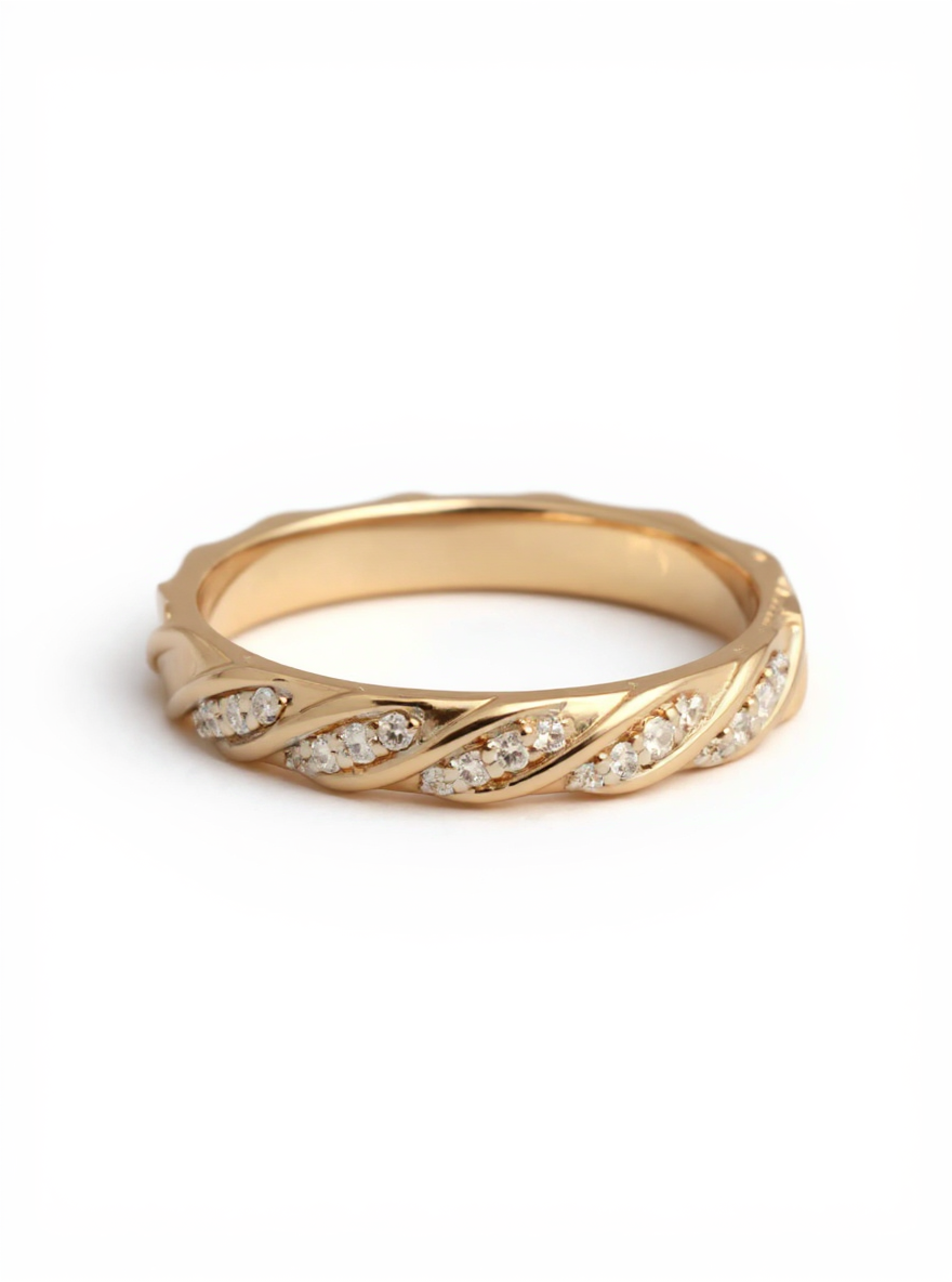 Zarielle Lab Diamond Ring – Sleek Sophistication - Fiona Diamonds - Fiona Diamonds