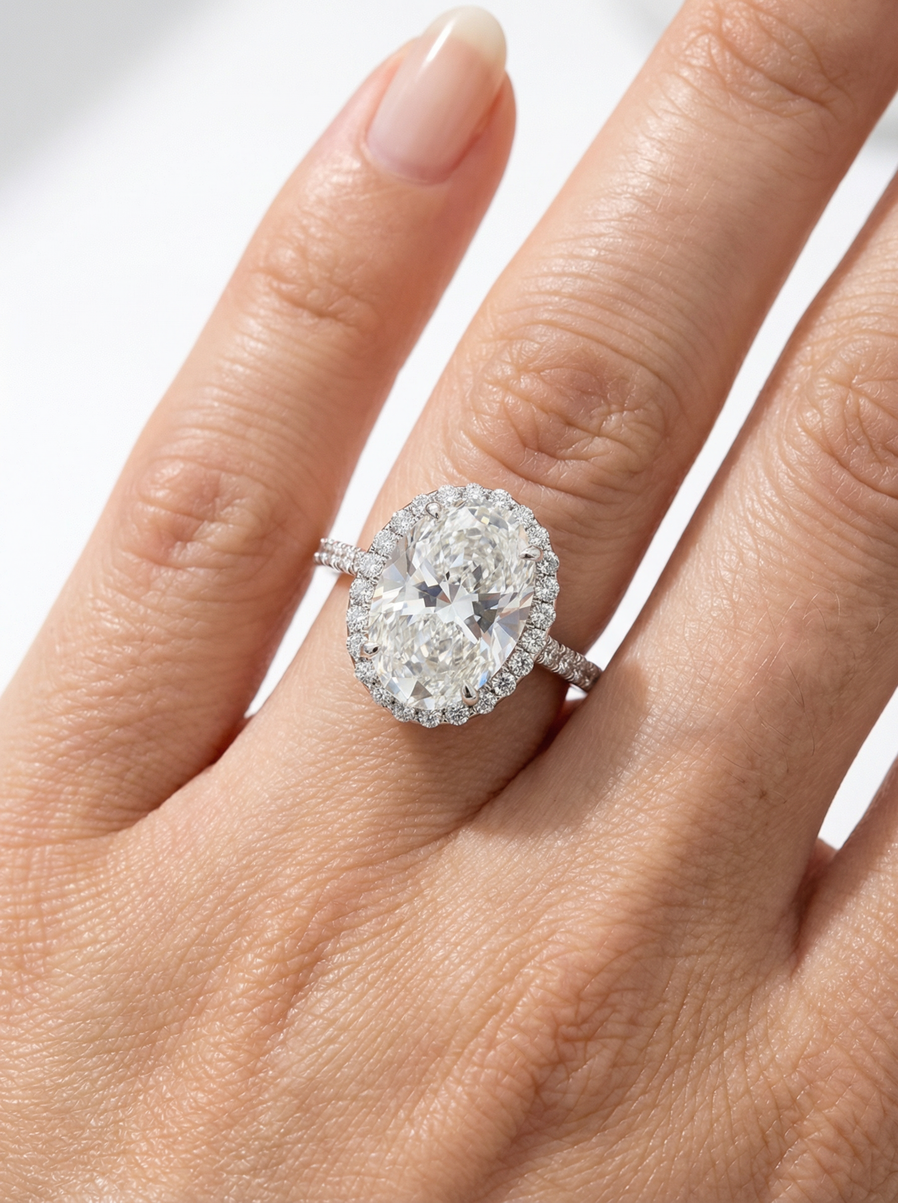 Rune Bezel Lab Diamond Ring - Fiona Diamonds - Fiona Diamonds