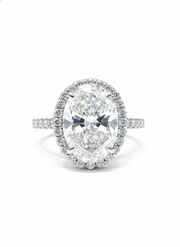 Rune Bezel Lab Diamond Ring - Fiona Diamonds - Fiona Diamonds