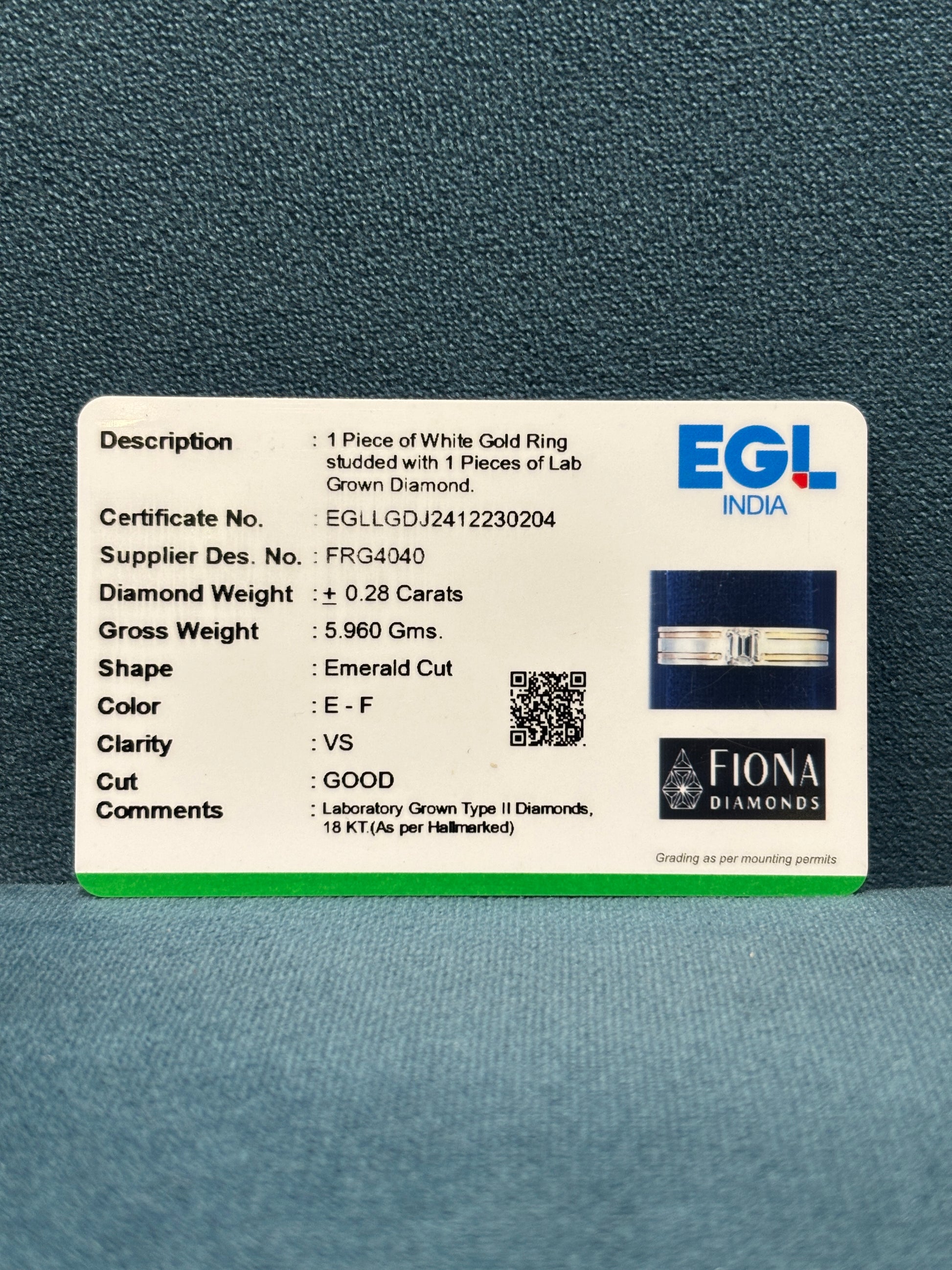 Soluquill 28 Pointer Lab Grown Diamond Ring - Elegant & Classic - Fiona Diamonds - Fiona Diamonds