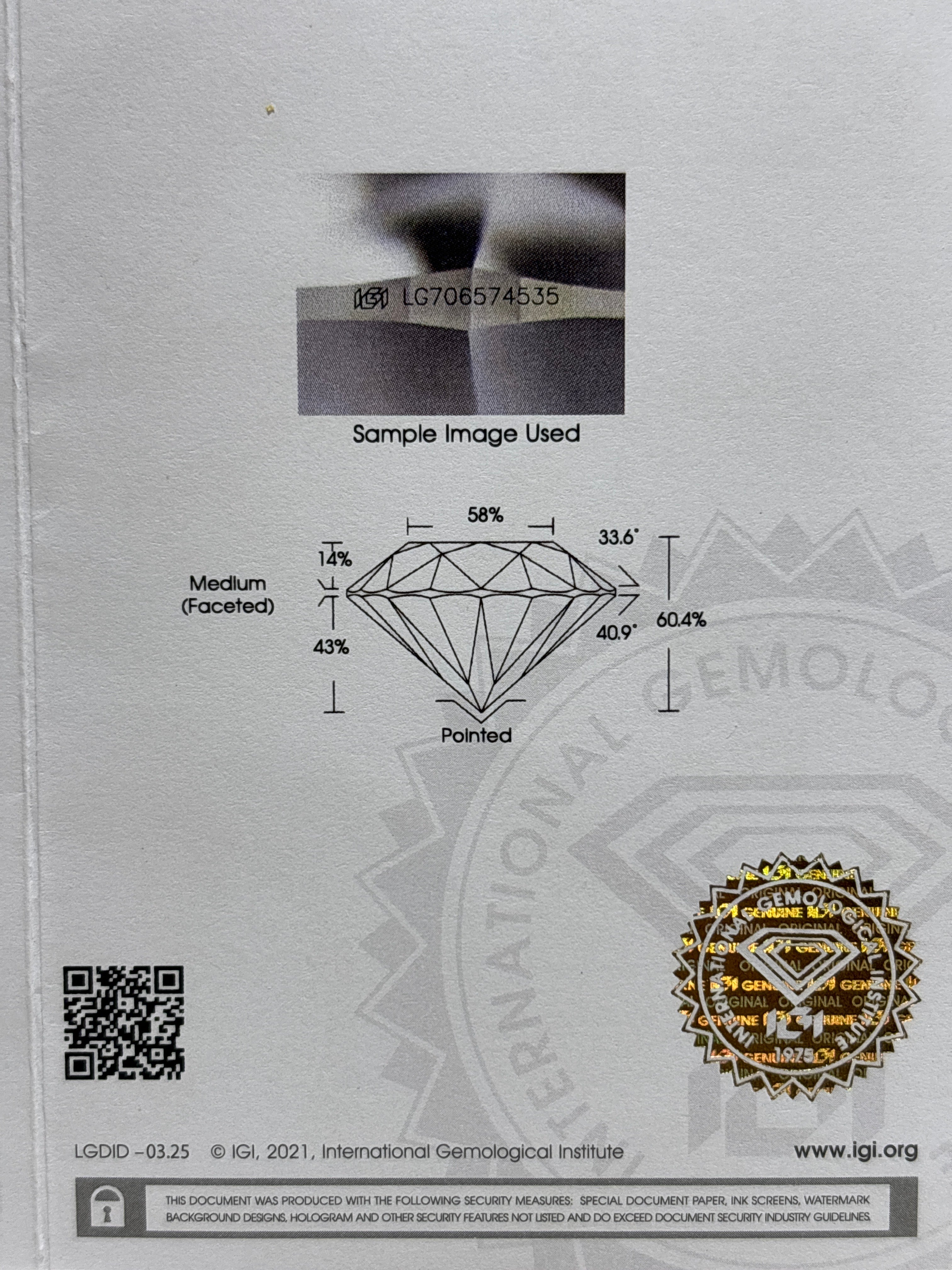 75 Pointer Round Avenelle Loop Lab Diamond Earring - Fiona Diamonds - Fiona Diamonds