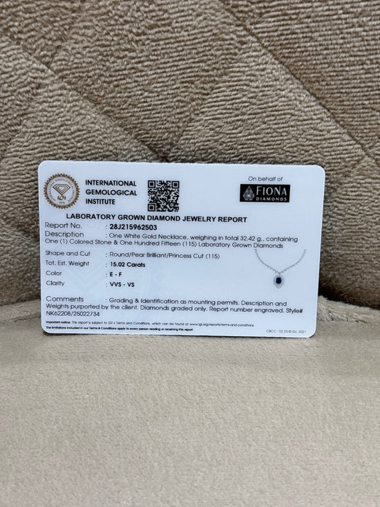 Noelia Curl Lab Diamond Necklace