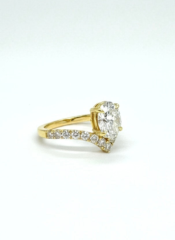 Dazzling Bliss Lab Diamond Ring - Fiona Diamonds - Fiona Diamonds