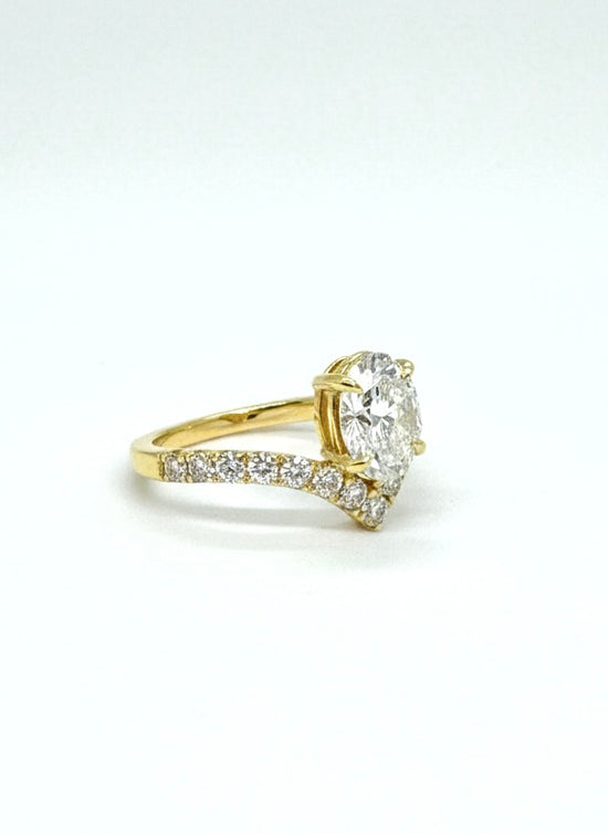 Dazzling Bliss Lab Diamond Ring - Fiona Diamonds - Fiona Diamonds