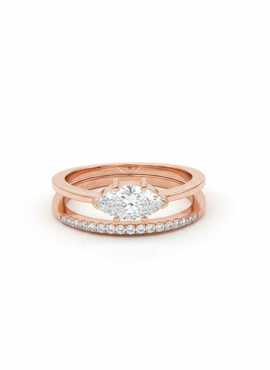 Radiant Charm Lab Diamond Ring - Fiona Diamonds - Fiona Diamonds