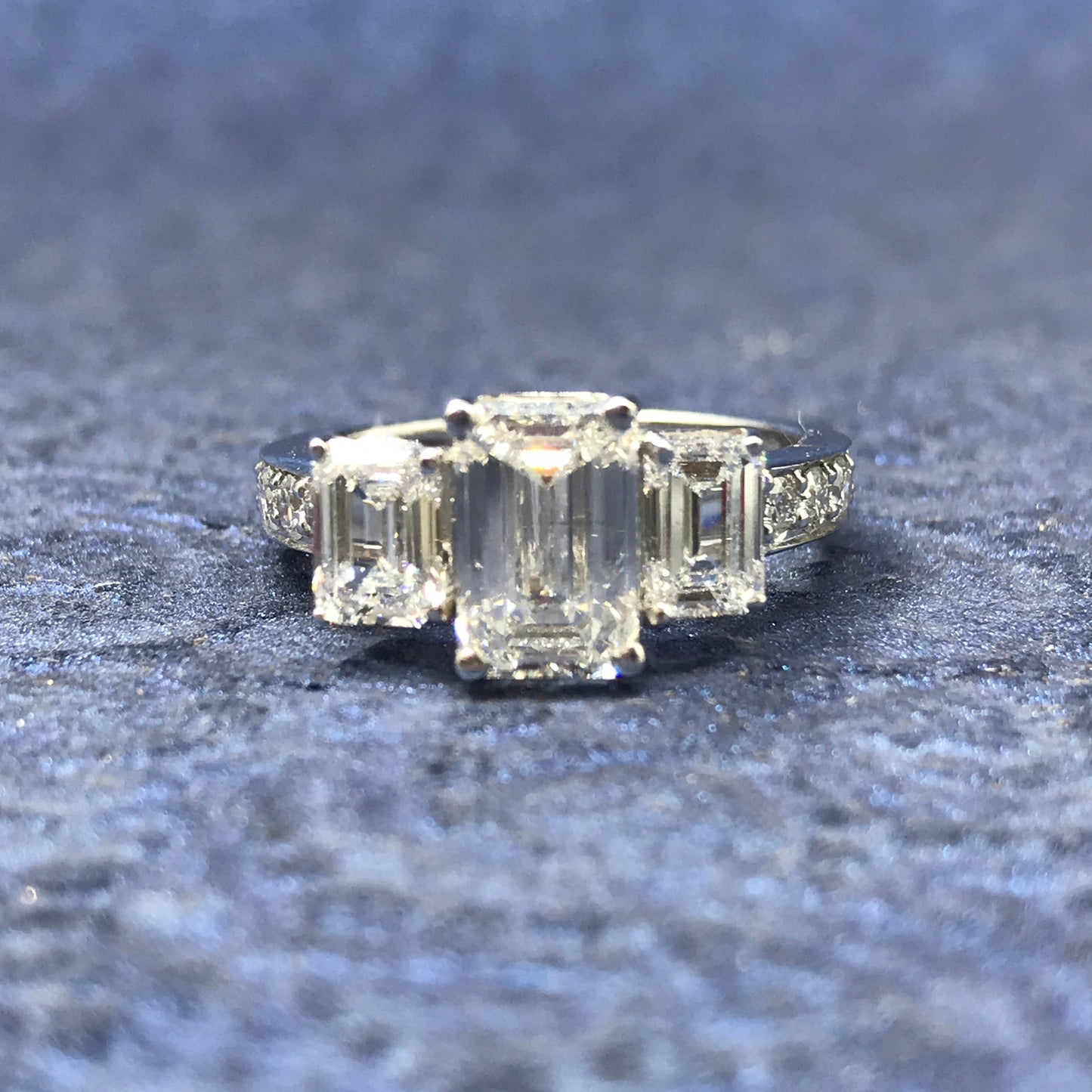 TeenPulp lab grown diamond ring ready to ship Fiona Diamonds