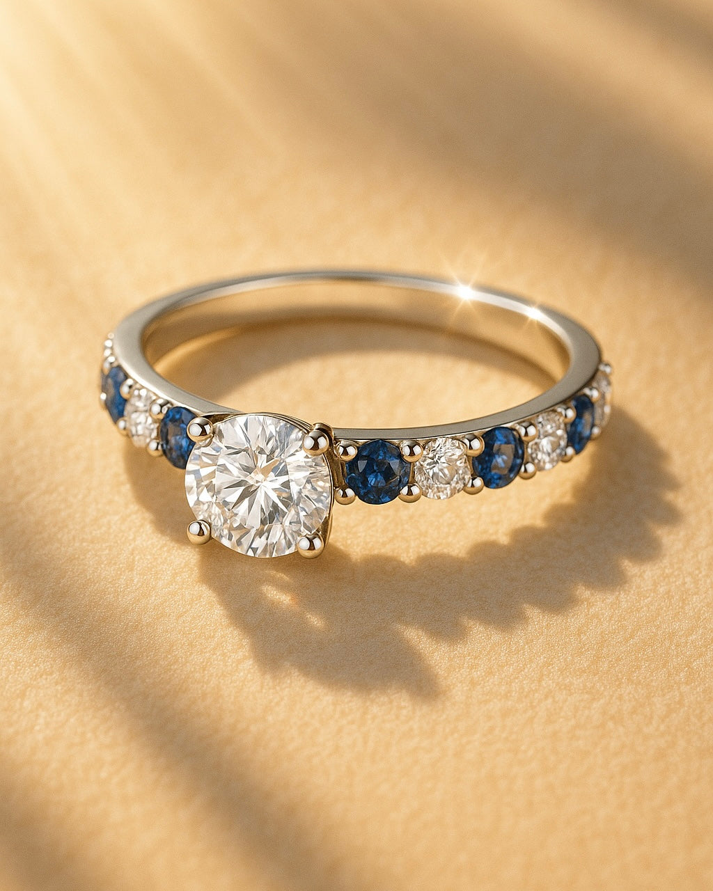 Yuefei 76 Pointer Lab Diamond Ring ??Ethereal Spark - Fiona Diamonds - Fiona Diamonds