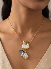 Khel — Bal Ganesha & Krishna Lab Diamond Pendant