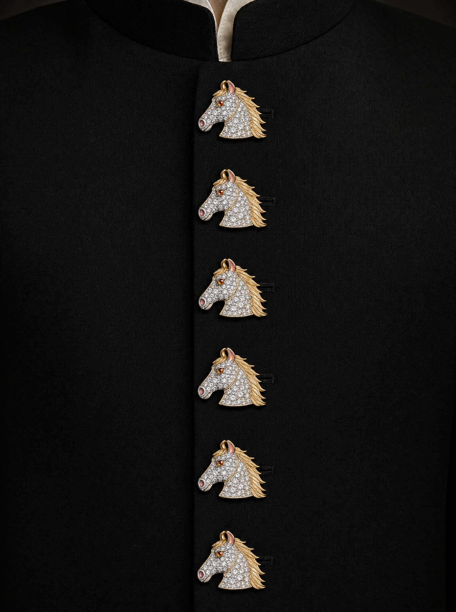 Buy Royal Stallion Lab Diamond Buttons | Fiona Diamonds
