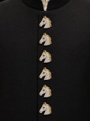 Buy Imperial Horse Crest Lab Diamond Buttons | Fiona Diamonds